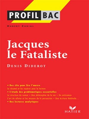 cover image of Profil--Diderot (Denis)